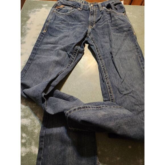 Ariat M5 Slim Deadrun Stackable Straight Leg Jeans sz 31x38 - Picture 7 of 7